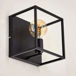 Applique murale Malao Noir, 1 lumière