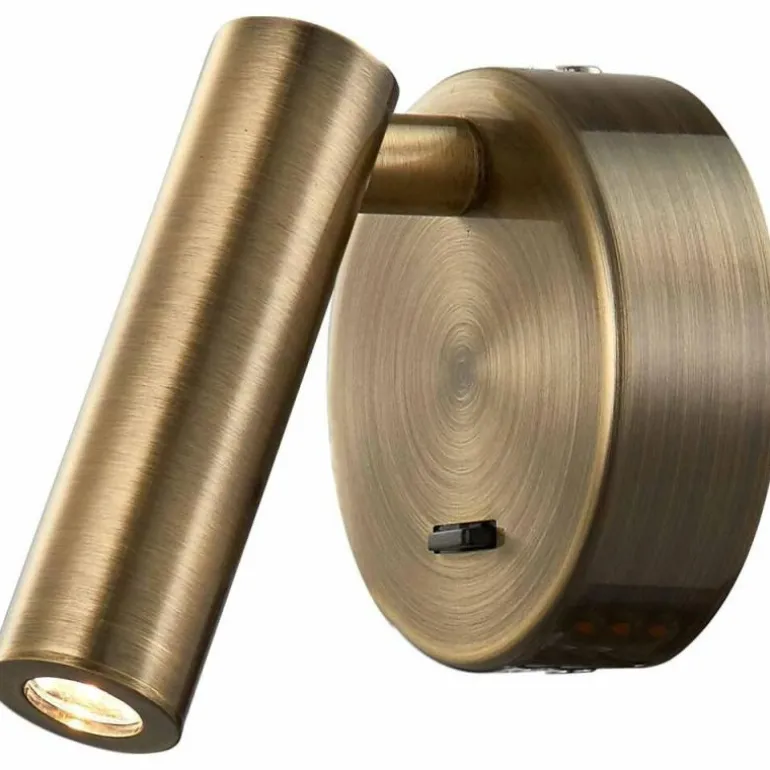 Applique murale Mantra PREA LED Brun, 1 lumière