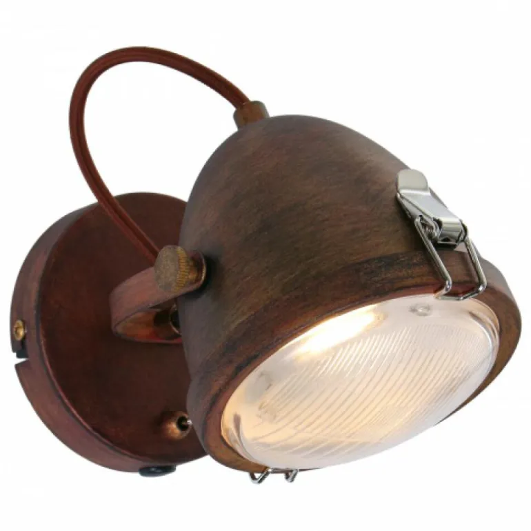 Applique murale MEXLITE Brun, 1 lumière