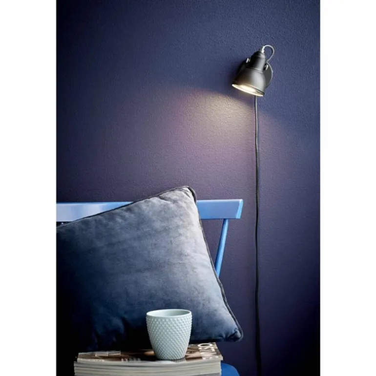 Applique murale Nordlux ASLAK Noir, 1 lumière