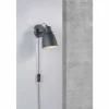 Applique murale Nordlux ADRIAN Anthracite, 1 lumière