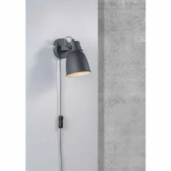 Applique murale Nordlux ADRIAN Anthracite, 1 lumière