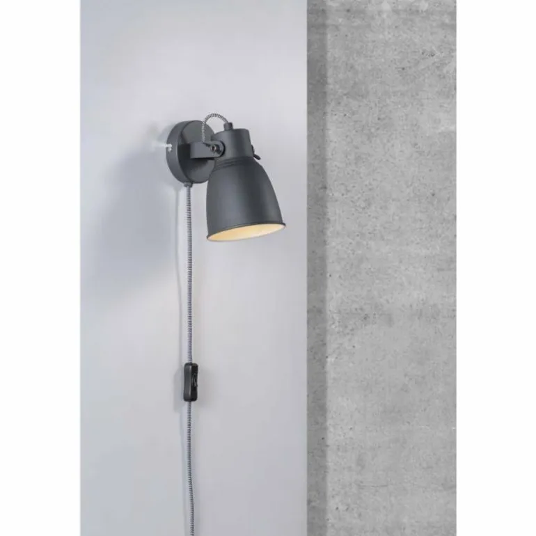 Applique murale Nordlux ADRIAN Anthracite, 1 lumière