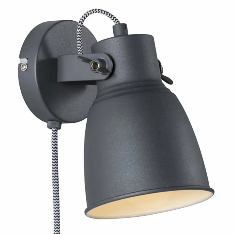 Applique murale Nordlux ADRIAN Anthracite, 1 lumière
