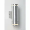 Applique murale Nordlux Can Aluminium, 2 lumières