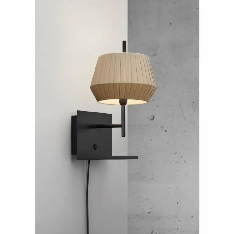 Applique murale Nordlux DICTE Noir, 1 lumière