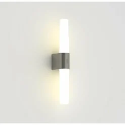 Applique murale Nordlux HELVA LED Nickel mat, 1 lumière