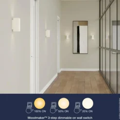 Applique murale Nordlux MONA LED Blanc, 1 lumière