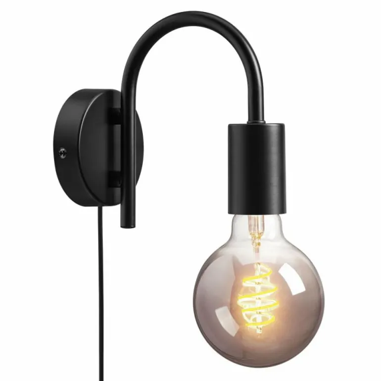 Applique murale Nordlux PACO Noir, 1 lumière