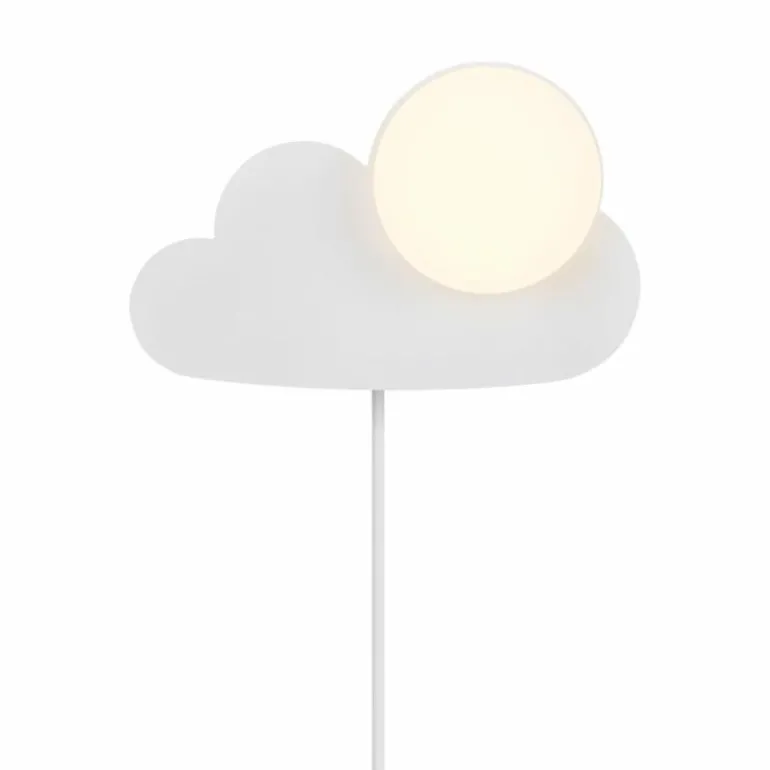 Applique murale Nordlux SKYKUCLOUD Blanc, 1 lumière