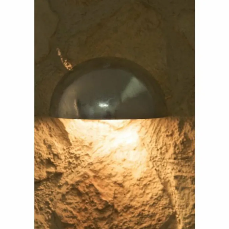 Applique murale Nordlux Scorpius Acier inoxydable, Zingué, 1 lumière