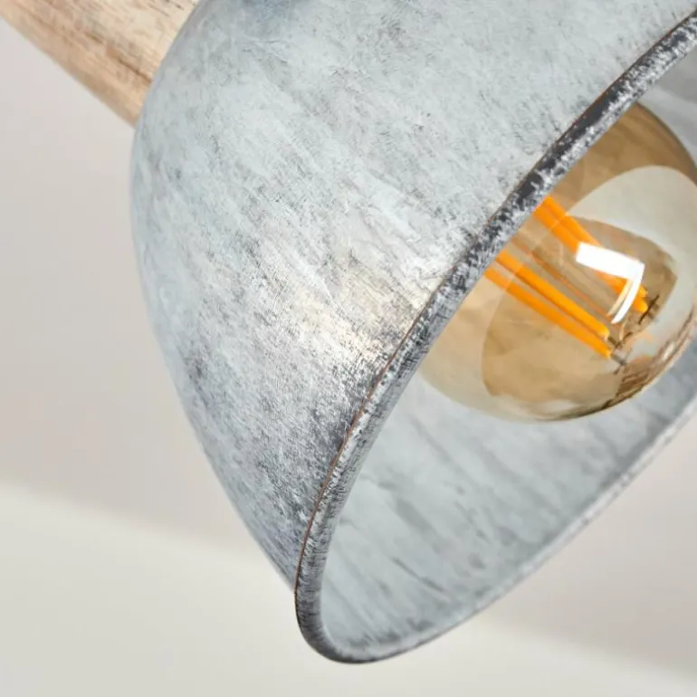 Applique murale Orny Bois clair, Argenté, 1 lumière