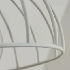 Applique murale Orny Bois foncé, Blanc, 1 lumière