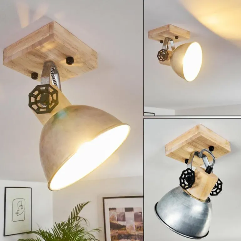 Applique murale Orny Brun, Zingué, 1 lumière