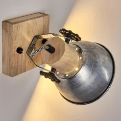 Applique murale Orny Brun, Zingué, 1 lumière