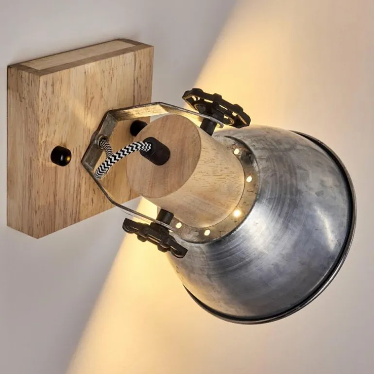 Applique murale Orny Brun, Zingué, 1 lumière