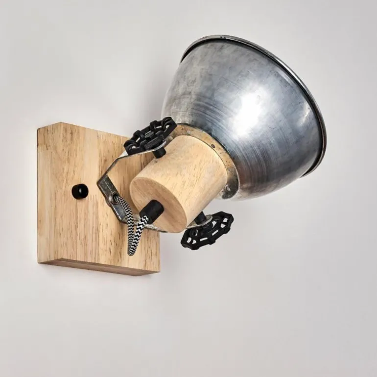 Applique murale Orny Brun, Zingué, 1 lumière