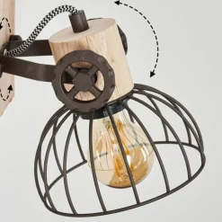 Applique murale Orny Brun, Écru, 1 lumière