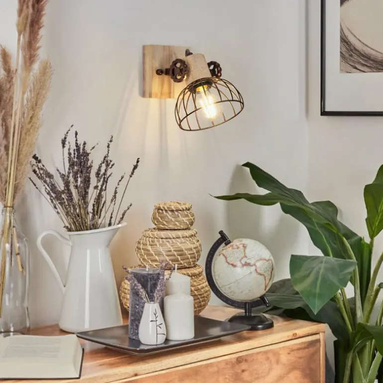 Applique murale Orny Écru, Rouille, 1 lumière