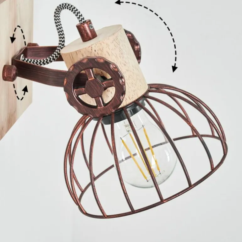 Applique murale Orny Écru, Rouille, 1 lumière