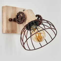 Applique murale Orny Écru, Rouille, 1 lumière