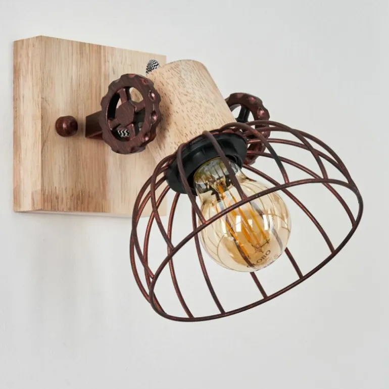 Applique murale Orny Écru, Rouille, 1 lumière