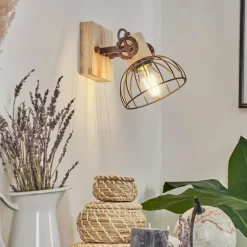 Applique murale Orny Écru, Rouille, 1 lumière