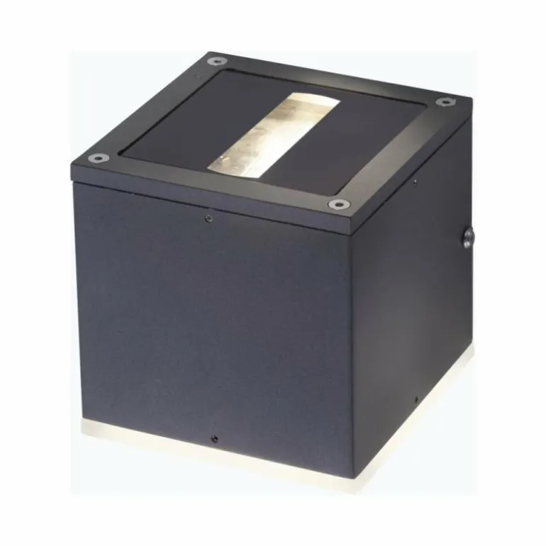 Applique murale Paul Neuhaus Q-AMIN LED Anthracite, 1 lumière, Télécommandes, Changeur de couleurs