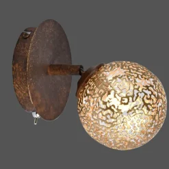 Applique murale Paul Neuhaus GRETA Rouille, 1 lumière