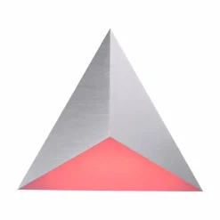 Applique murale Paul Neuhaus Neuhaus Q-TETRA MASTER LED Nickel mat, 1 lumière, Télécommandes, Changeur de couleurs