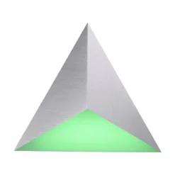 Applique murale Paul Neuhaus Neuhaus Q-TETRA MASTER LED Nickel mat, 1 lumière, Télécommandes, Changeur de couleurs