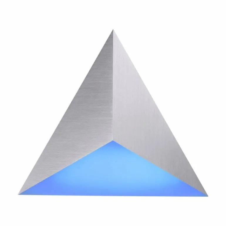 Applique murale Paul Neuhaus Neuhaus Q-TETRA SATELLIT LED Nickel mat, 1 lumière, Télécommandes