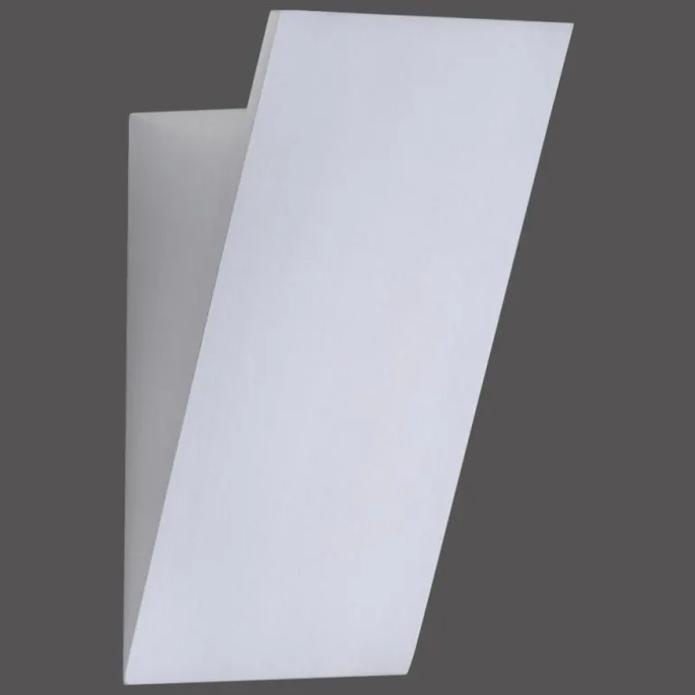 Applique murale Paul Neuhaus Q-WEDGE LED Aluminium, 1 lumière, Télécommandes, Changeur de couleurs