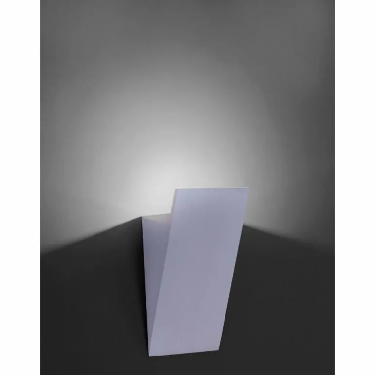 Applique murale Paul Neuhaus Q-WEDGE LED Aluminium, 1 lumière, Télécommandes, Changeur de couleurs