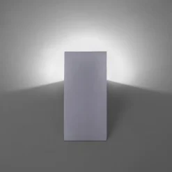 Applique murale Paul Neuhaus Q-WEDGE LED Aluminium, 1 lumière, Télécommandes, Changeur de couleurs