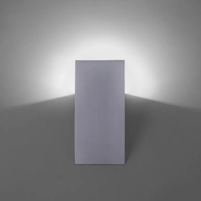 Applique murale Paul Neuhaus Q-WEDGE LED Aluminium, 1 lumière, Télécommandes, Changeur de couleurs