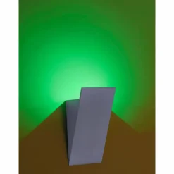 Applique murale Paul Neuhaus Q-WEDGE LED Aluminium, 1 lumière, Télécommandes, Changeur de couleurs