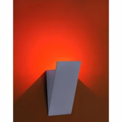 Applique murale Paul Neuhaus Q-WEDGE LED Aluminium, 1 lumière, Télécommandes, Changeur de couleurs