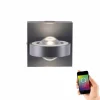 Applique murale Paul Neuhaus Q-MIA LED Anthracite, 2 lumières, Télécommandes