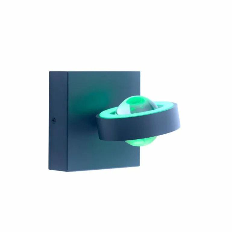 Applique murale Paul Neuhaus Q-MIA LED Anthracite, 2 lumières, Télécommandes