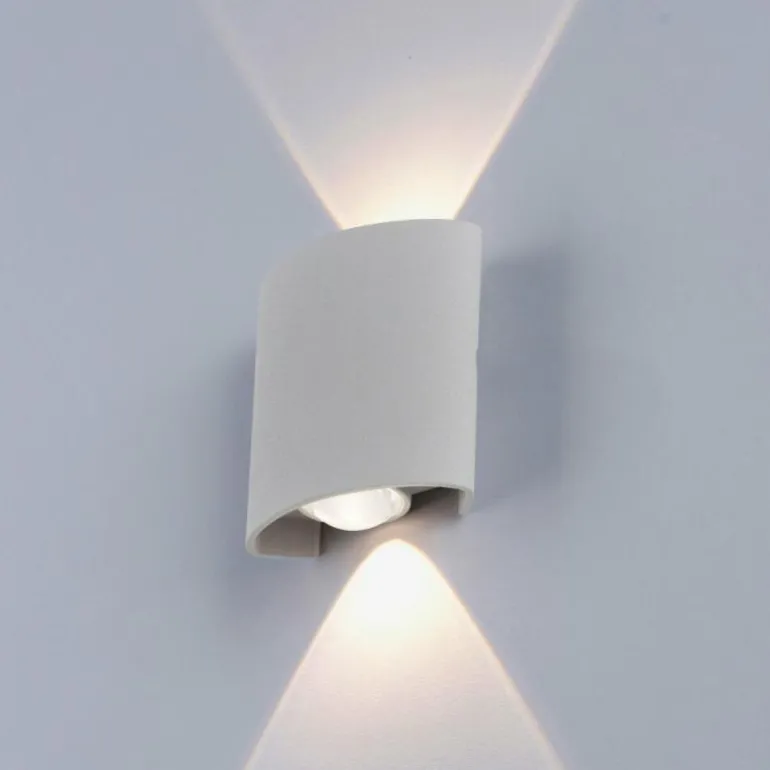 Applique murale Paul Neuhaus CARLO LED Argenté, 2 lumières