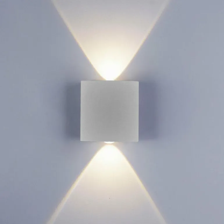 Applique murale Paul Neuhaus CARLO LED Argenté, 2 lumières