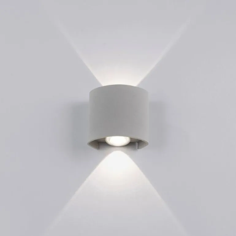 Applique murale Paul Neuhaus CARLO LED Argenté, 2 lumières