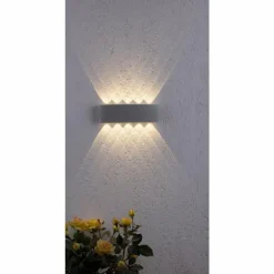 Applique murale Paul Neuhaus CARLO LED Argenté, 10 lumières