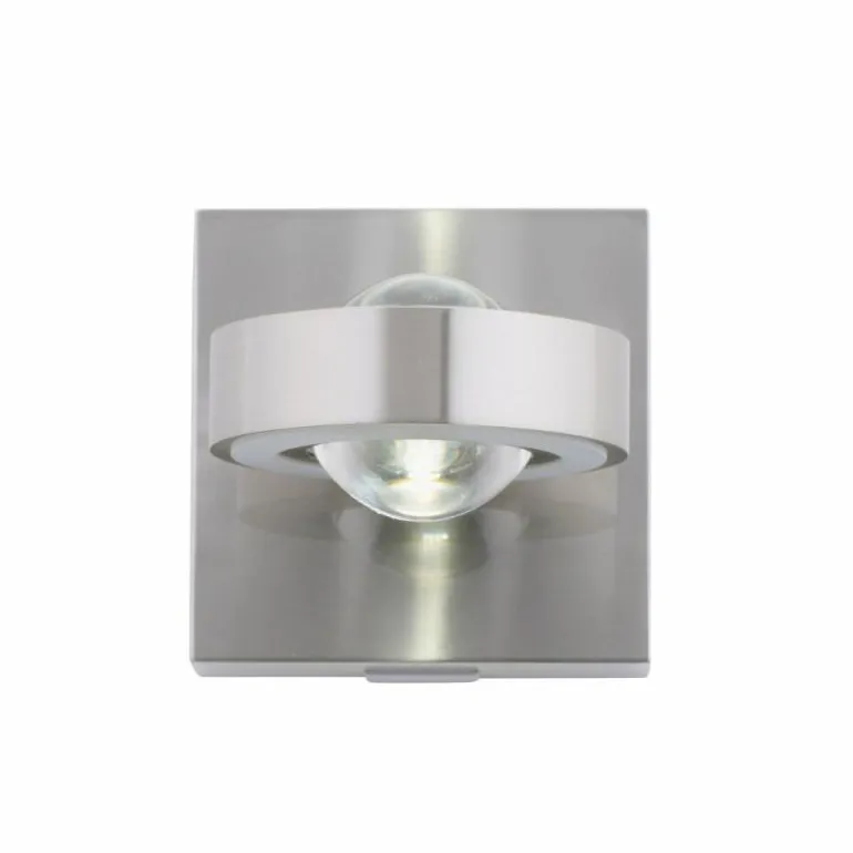 Applique murale Paul Neuhaus Q-MIA LED Argenté, 2 lumières, Télécommandes, Changeur de couleurs