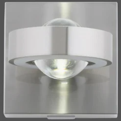 Applique murale Paul Neuhaus Q-MIA LED Argenté, 2 lumières, Télécommandes, Changeur de couleurs