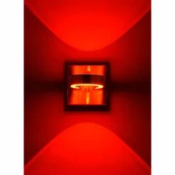 Applique murale Paul Neuhaus Q-MIA LED Argenté, 2 lumières, Télécommandes, Changeur de couleurs