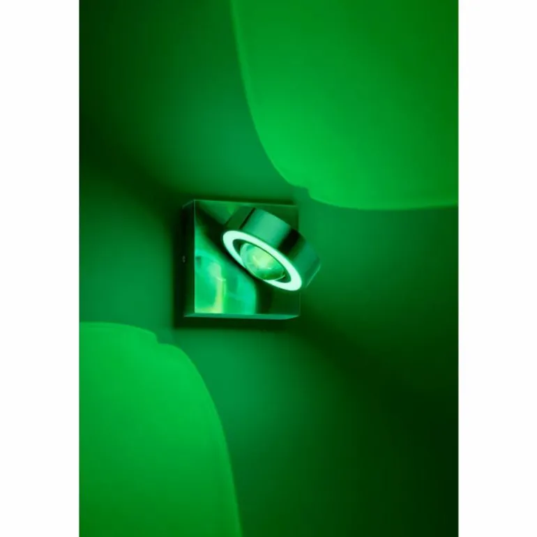 Applique murale Paul Neuhaus Q-MIA LED Argenté, 2 lumières, Télécommandes, Changeur de couleurs