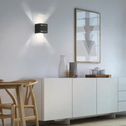 Applique murale Paul Neuhaus ORMA Anthracite, 1 lumière