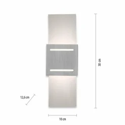 Applique murale Paul Neuhaus ORMA Aluminium, 1 lumière